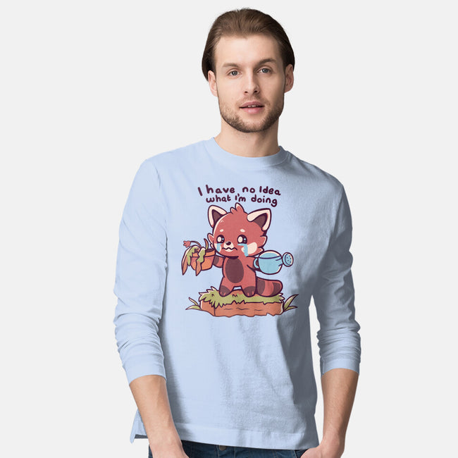 I Have No Idea-Mens-Long Sleeved-Tee-TechraNova