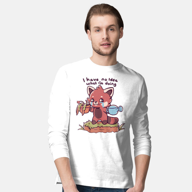 I Have No Idea-Mens-Long Sleeved-Tee-TechraNova