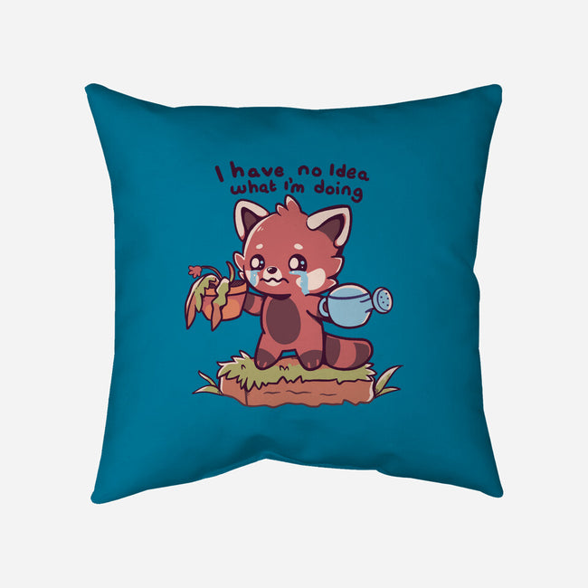 I Have No Idea-None-Removable Cover-Throw Pillow-TechraNova