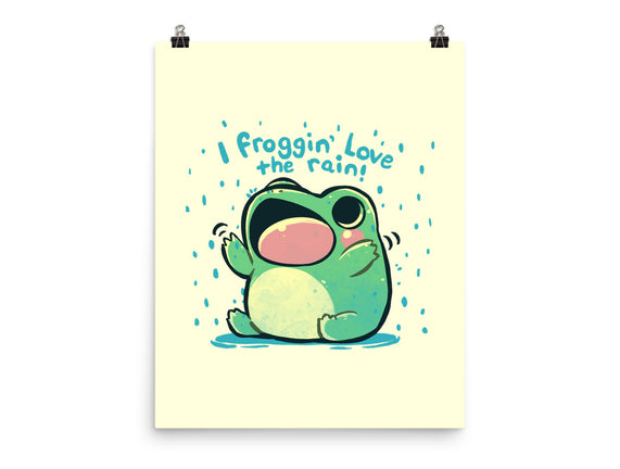 Froggin Love The Rain