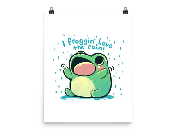 Froggin Love The Rain