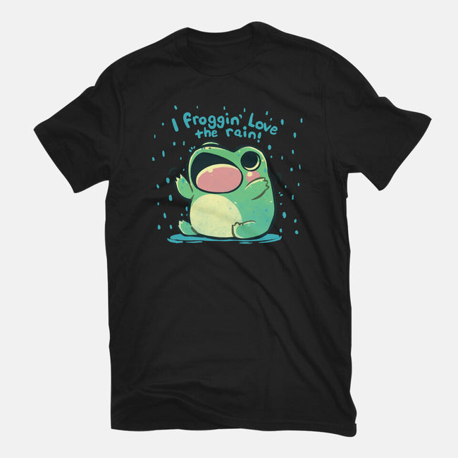 Froggin Love The Rain-Youth-Basic-Tee-TechraNova