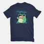 Froggin Love The Rain-Unisex-Basic-Tee-TechraNova