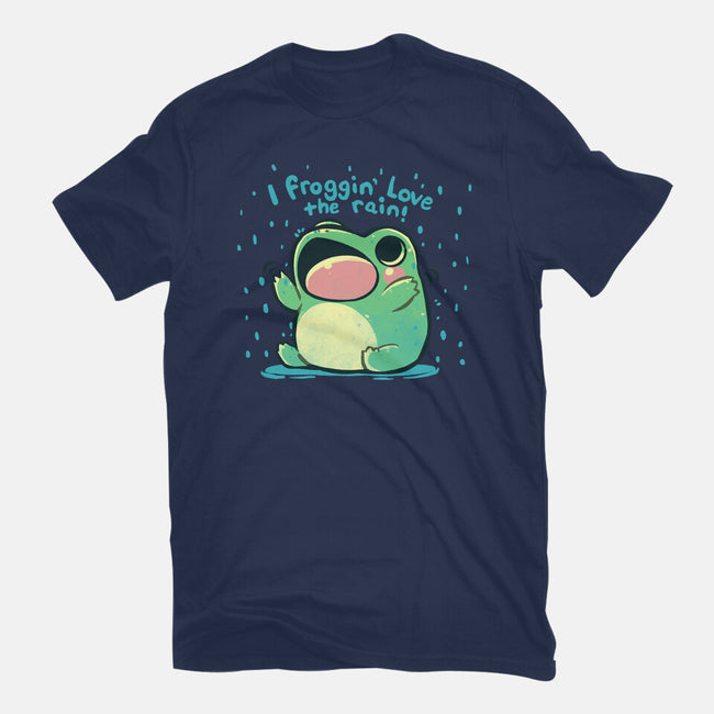 Froggin Love The Rain-Mens-Premium-Tee-TechraNova