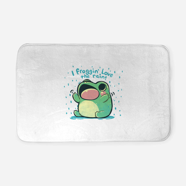 Froggin Love The Rain-None-Memory Foam-Bath Mat-TechraNova