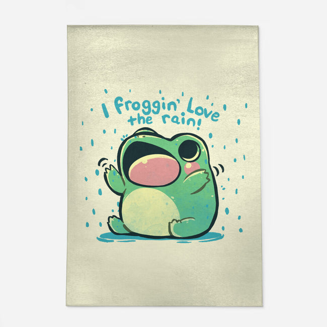 Froggin Love The Rain-None-Indoor-Rug-TechraNova