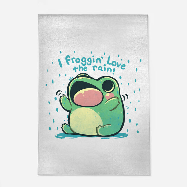 Froggin Love The Rain-None-Indoor-Rug-TechraNova