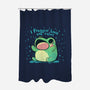 Froggin Love The Rain-None-Polyester-Shower Curtain-TechraNova