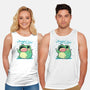 Froggin Love The Rain-Unisex-Basic-Tank-TechraNova