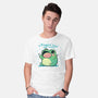 Froggin Love The Rain-Mens-Basic-Tee-TechraNova