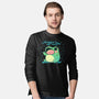 Froggin Love The Rain-Mens-Long Sleeved-Tee-TechraNova