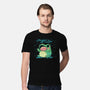 Froggin Love The Rain-Mens-Premium-Tee-TechraNova