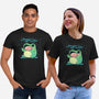 Froggin Love The Rain-Unisex-Basic-Tee-TechraNova