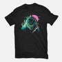 Colorful Kaiju-Womens-Fitted-Tee-IKILO