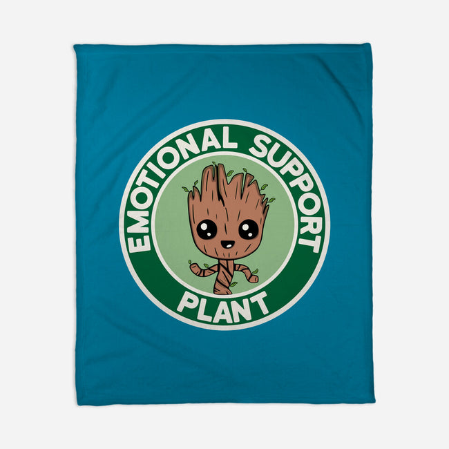 Emotional Support Plant-None-Fleece-Blanket-Melonseta