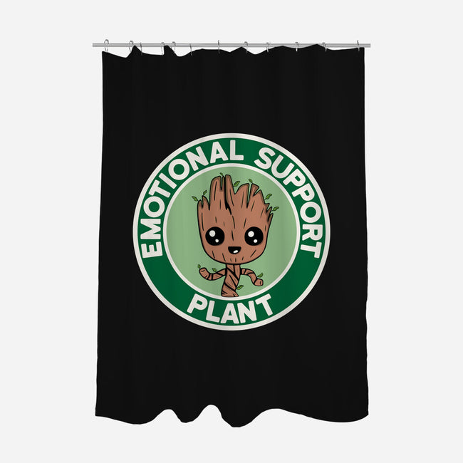 Emotional Support Plant-None-Polyester-Shower Curtain-Melonseta