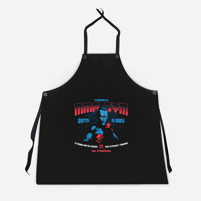 Thrawn's MMA GYM-Unisex-Kitchen-Apron-teesgeex