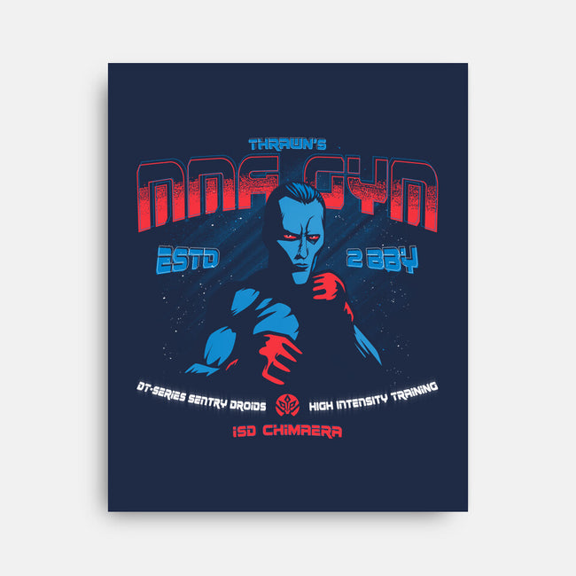 Thrawn's MMA GYM-None-Stretched-Canvas-teesgeex