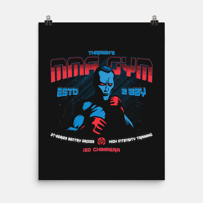 Thrawn's MMA GYM-None-Matte-Poster-teesgeex