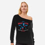 Thrawn's MMA GYM-Womens-Off Shoulder-Sweatshirt-teesgeex