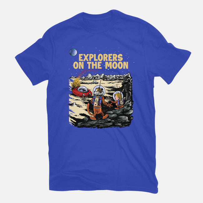 Explorers On The Moon-Youth-Basic-Tee-zascanauta