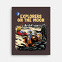 Explorers On The Moon-None-Stretched-Canvas-zascanauta