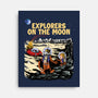 Explorers On The Moon-None-Stretched-Canvas-zascanauta