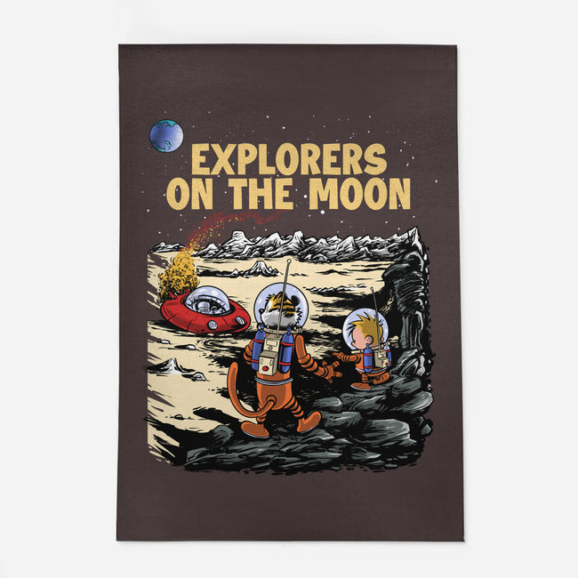 Explorers On The Moon-None-Outdoor-Rug-zascanauta