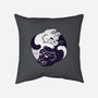 Ying Yang Cat-None-Removable Cover-Throw Pillow-Zaia Bloom