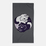 Ying Yang Cat-None-Beach-Towel-Zaia Bloom