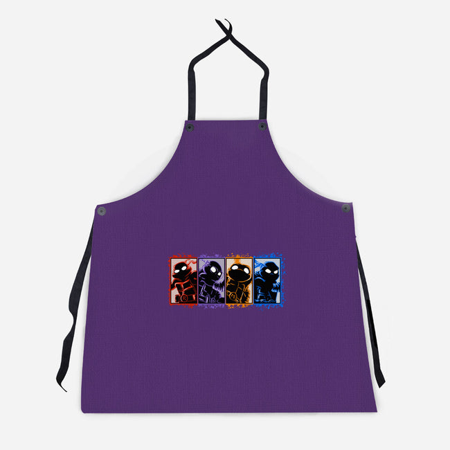 My Turtle Brothers-Unisex-Kitchen-Apron-nickzzarto