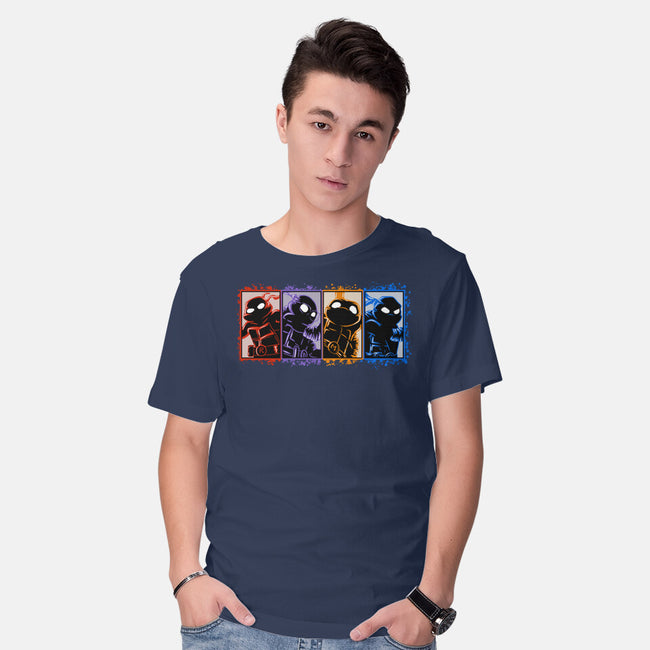 My Turtle Brothers-Mens-Basic-Tee-nickzzarto