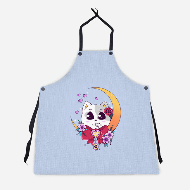 Kawaii Cat-Unisex-Kitchen-Apron-GODZILLARGE