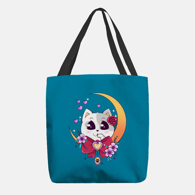 Kawaii Cat-None-Basic Tote-Bag-GODZILLARGE