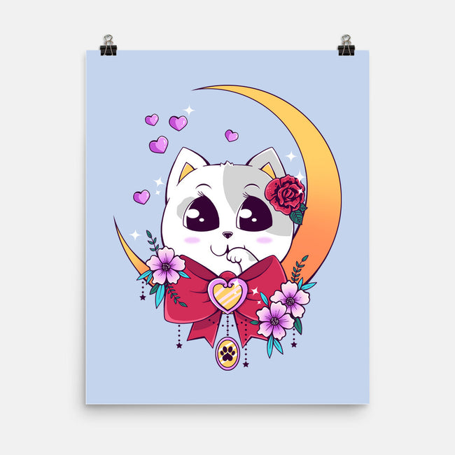 Kawaii Cat-None-Matte-Poster-GODZILLARGE