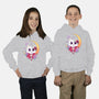 Kawaii Cat-Youth-Pullover-Sweatshirt-GODZILLARGE