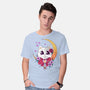 Kawaii Cat-Mens-Basic-Tee-GODZILLARGE