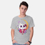 Kawaii Cat-Mens-Basic-Tee-GODZILLARGE