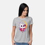 Kawaii Cat-Womens-Basic-Tee-GODZILLARGE