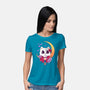 Kawaii Cat-Womens-Basic-Tee-GODZILLARGE