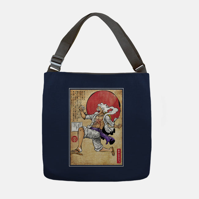 Gear Five Woodblock-None-Adjustable Tote-Bag-DrMonekers