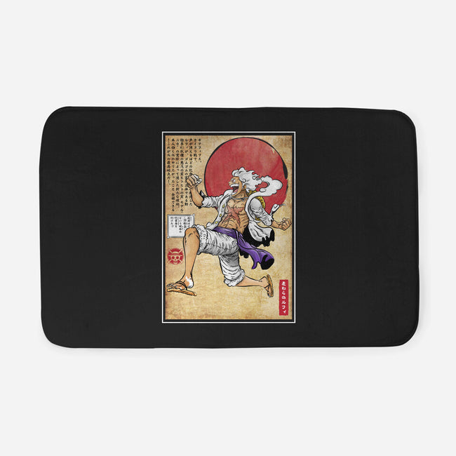 Gear Five Woodblock-None-Memory Foam-Bath Mat-DrMonekers