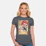 Gear Five Woodblock-Womens-Fitted-Tee-DrMonekers