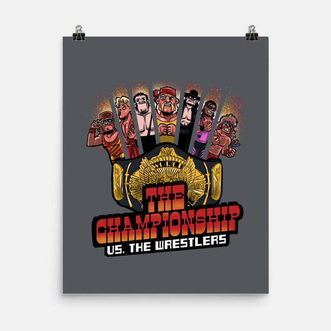 The Championship VS-None-Matte-Poster-zascanauta