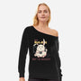 Nine Bun Bun-Womens-Off Shoulder-Sweatshirt-constantine2454