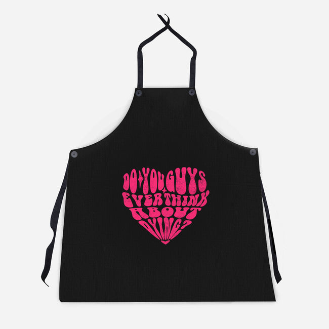 Think About Dying-Unisex-Kitchen-Apron-estudiofitas