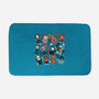 Horror Family-None-Memory Foam-Bath Mat-Vallina84