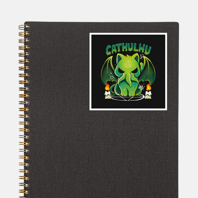 Call Of Cathulhu-None-Glossy-Sticker-Vallina84