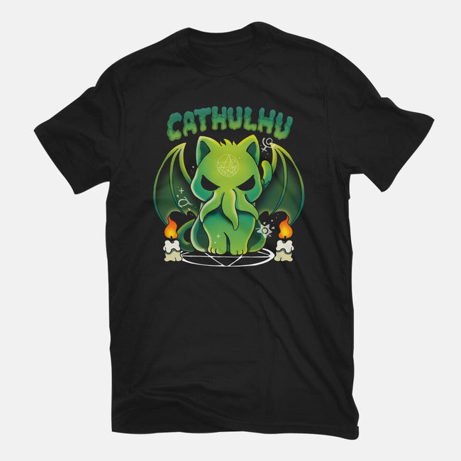 Call Of Cathulhu-Mens-Heavyweight-Tee-Vallina84