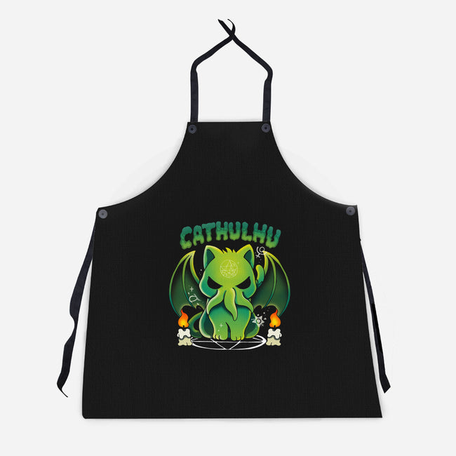 Call Of Cathulhu-Unisex-Kitchen-Apron-Vallina84